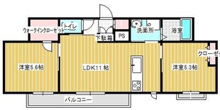 マロニエ　Ａの物件間取画像